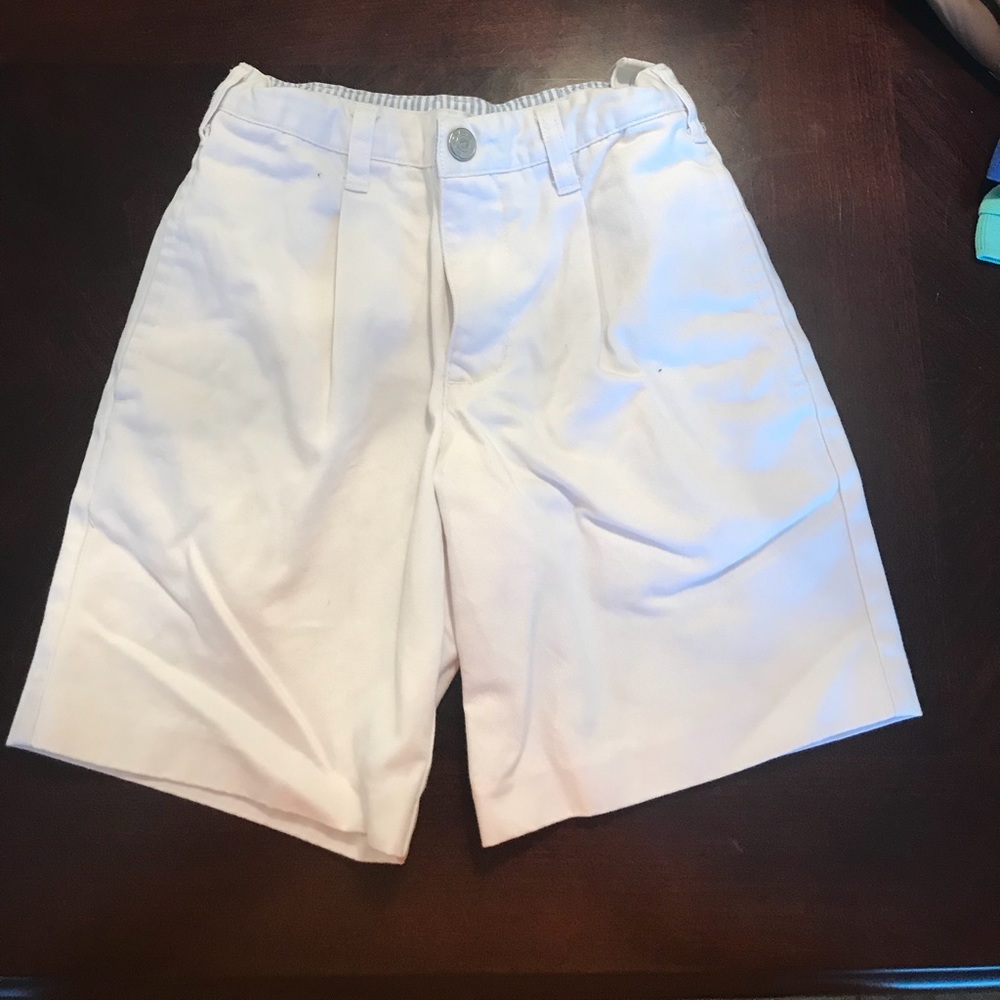 Talbot boys white shorts